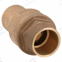 MILWAUKEE VALVE Low Lead Spring Check Valve: Swing, Inline Valve Body, 1 in Pipe Size, Sweat x Sweat (MPN UP1548T 1). Key specifications — Brand: MILWAUKEE VALVE.