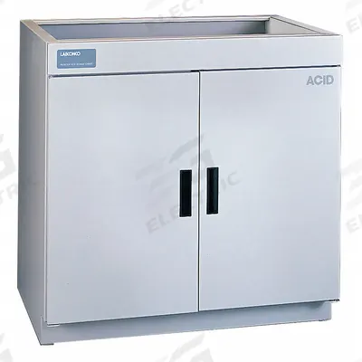 LABCONCO Acid Storage Cabinet: 22 in Overall Dp, 4 ft Overall Wd, 36 3/4 in Overall Ht - Fume Hood Cabinets