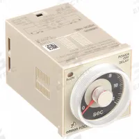 OMRON Single Function Time Delay Relay: Surface Relay Mounting, 100 to 120V AC, 0.05 sec – 12 sec (MPN H3CR-H8L-AC100120S). Key specifications — Brand: OMRON.