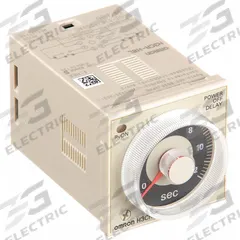 OMRON Single Function Time Delay Relay: Surface Relay Mounting, 100 to 120V AC, 0.05 sec – 12 sec (MPN H3CR-H8L-AC100120S). Key specifications — Brand: OMRON.