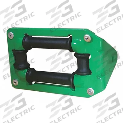 SPEEDAIRE Roller Guide: For RWA NF Series Reel Series, Nylon, Green, Steel - Roller Guide Assemblies for Spring-Return Hose Reels