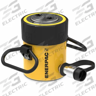 ENERPAC Hydraulic Ram: Single Acting, 50 ton Nominal Capacity, 2 in Nominal Stroke Lg - General Purpose Rams