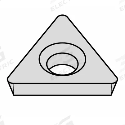 WIDIA Triangle Turning Insert: TDHB1308X0 - Triangle (T) Indexable Turning Inserts