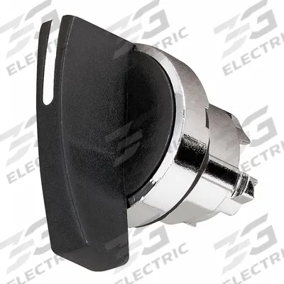 SCHNEIDER Long-Handled Selector Switch: 22 mm Panel Mount Size, 3 Positions - Selector-Switch Operators