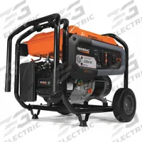 GENERAC Portable Generator: Conventional, Gasoline, 6,500 W Running, 8,125 W Starting, 120/240V AC (MPN 7680). Key specifications — CARB Compliant: No; Includes GFCI Outlets: Yes; Parallel Configuration Capable: No; Rated Voltage: 120/240V AC; Carbon Monoxide (CO) Shutdown: Yes; Generator Brand: Generac.