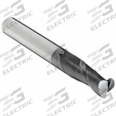 APPROVED VENDOR Square End Mill: Carbide, AlTiN Coated, 2 Flute, 11 mm Mill Dia - General Purpose Carbide Square End Mills