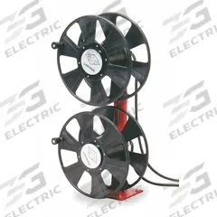 REELCRAFT Arc Welding Cable Reel: 250 A Current (Max), 1 AWG to 2/0 AWG, Hand Crank (MPN T-2464-0). Key specifications — attr434681: REELCRAFT; attr434676: T-2464-0; attr434704: Dual: Vertically Stacked; attr434682: 1 AWG: 150 ft.