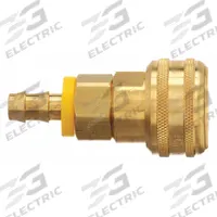 PARKER Quick Connect Hose Coupling: 3/8 in Body Size, 3/8 in Hose Fitting Size, Push-to-Connect (MPN B34-5BP). Key specifications — Brand: PARKER; Coupling Locking Type: Push-to-Connect; Hose Fitting Gender: Male.