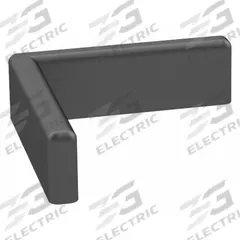 TENNSCO Protective Cap: 1 1/2 in x 1 1/2 in x 7/16 in, Black, Nylon, Unfinished (MPN EURPC). Key specifications — Color: Black; Finish: Unfinished; Material: Nylon; Brand: TENNSCO.