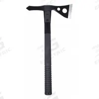 SOG Hatchet: 16 in Overall Lg, 2 3/4 in Cutting Edge Lg, Steel, Plastic, Black Oxide, Hatchets (MPN F01TN-CP). Key specifications — Handle Material: Plastic; Blade Material: Steel; Blade Finish: Black Oxide; Brand: SOG.