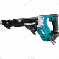 MAKITA Autofeed Screwdriver: 1/4 in Drive Size, 0 ft-lb, 0 ft-lb Torque - Min, Brushless, Tool Only (MPN XRF03Z). Key specifications — attr1190356: Autofeed Screwdriver; attr1169645: Brushless.