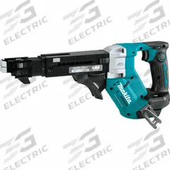 MAKITA Autofeed Screwdriver: 1/4 in Drive Size, 0 ft-lb, 0 ft-lb Torque - Min, Brushless, Tool Only (MPN XRF03Z). Key specifications — attr1190356: Autofeed Screwdriver; attr1169645: Brushless.