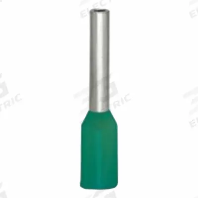 WAGO Wire Ferrule: 22 AWG Max Wire Size, Holds 1 Wire, Turquoise, Polypropylene - Insulated Ferrules