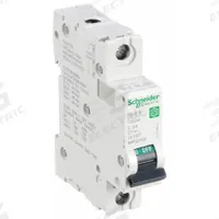 SCHNEIDER IEC Supplementary Protector: 3 A Amps, 60V DC, 14kA at 120/240V AC, Screw Clamp, C60SP, C (MPN M9F22103). Key specifications — Brand: SCHNEIDER; Terminal Connection: Screw Clamp; DC Voltage Rating: 60V DC; Max. AIR Rating: 14kA at 120/240V AC; Series: C60SP; AC Voltage Rating: 240/415V AC; Curve Type: C.