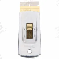 STANLEY Scraper: Bld. Mat. Carbon Steel, Hdl. Mat. Steel, Stiff, Straight Bld. Shape (MPN 28-500). Key specifications — attr1004902: STANLEY; attr1016211: 28-500; attr1014703: Metal; attr1017570: Standard End; attr1029655: Straight; attr1034073: Straight.