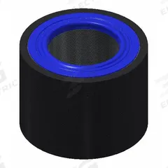 SOLBERG Pleated Filter: Fiberglass, 4.75 in Overall Ht, 3 9/16 in Inside Dia, 5 3/4 in Outside Dia (MPN HE30P). Key specifications — attr59866: HE30P; attr59869: SOLBERG; attr59875: F-30P-200.