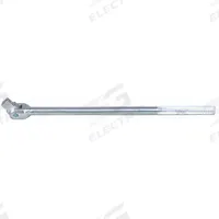 WRIGHT TOOL Breaker Bar: 3/4 in Drive, 23 in Lg, Knurled Grip, Alloy Steel, Chrome (MPN 6435). Key specifications — attr1205663: Chrome; attr1205652: WRIGHT TOOL; attr1205649: Knurled; attr1205662: Alloy Steel.