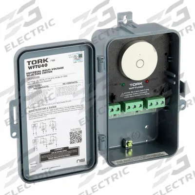TORK Digital Timer: 7 day, Astronomic, 120/208-240/277V AC, DPDT - Wireless Digital Timer Switches