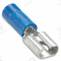 STA-KON Wire Disconnect: Female Socket, Blue, Vinyl, Partial Coverage, 16 AWG – 14 AWG Wire Size (MPN 14RBD-182). Key specifications — attr1307035: STA-KON; attr1307036: 14RBD-182.