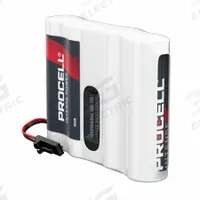 DURACELL PROCELL AA Disposable Battery Pack: 6V DC, 3,112 mAh Capacity, 2.75 in Ht, 2.06 in Wd (MPN PXBP-STYLE-B). Key specifications — Battery Cross-Reference: Saflok Style B; Fits Model: S54490; Voltage - Batteries: 6V DC; Brand: DURACELL PROCELL.