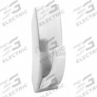 COMMAND Hook: 3 lb Wt Capacity, 1 Points per Hook, Nickel, 3 in Overall Ht, 1 1/8 in Overall Wd (MPN MR02-BN-ES). Key specifications — Brand: COMMAND; Color: Nickel.