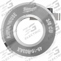 MILWAUKEE Stripping Bushing: For Copper, 3/0 AWG Max, RHW/RHH/USE, Use with 2435-20/2935-20 (MPN 49-16-B03AX). Key specifications — attr532138: 2935-20; attr533552: Copper; attr532143: 3/0 AWG; attr532137: RHW/RHH/USE.
