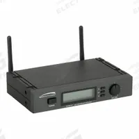 SPECO TECHNOLOGIES Microphone Receiver: Balanced XLR Connector/Unbalanced 1/4 in Jack, Power Supply (MPN MUHF101). Key specifications — Features: LCD Display; Brand: SPECO TECHNOLOGIES; Includes: Power Supply; Product Type: Microphone Receiver; End Connection Type: Balanced XLR Connector.