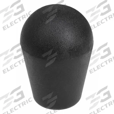 INNOVATIVE COMPONENTS Hand Knob: Tapered, Plastic w/ Steel Thread, 5/16"-18 - Tapered Knobs with Threaded Hole