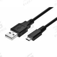MONOPRICE Standard USB Cable: Type A End 1, Micro B End 2, Black, 36 in Lg, 2.0 USB Specification (MPN 4867). Key specifications — End 1 Connection Type: Type A; Color: Black; Brand: MONOPRICE; End 2 Connection Type: Micro B.