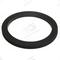 Cam and Groove Gasket: 1 1/2 in For Coupling Size, Black, 2 3/16 in Outside Dia, Flat, 1 Blue, 10 PK (MPN GASK-QC150-10G). Key specifications — Color: Black; Color Code Stripe: 1 Blue; Metal Detectable: No; Durometer: 60A; Gasket Material: Nitrile; Brand: APPROVED VENDOR.