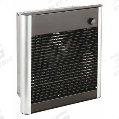 Dayton Recessed Electric Wall-Mount Heater: 1000 W, 120V AC, Single Phase, 120V AC - Compact Recessed Electric Wall Heaters