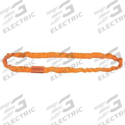LIFT-ALL Roundsling: Type 5, Aramid, Polyester, 20 ft Sling Lg - High-Temperature Endless Round Slings
