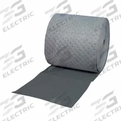 BRADY SPC ABSORBENTS Sorbent Roll: 600 in Lg, 15 in Wd, Gray, Polypropylene, 50 ft Roll Lg, Box (MPN HT550). Key specifications — Brand: BRADY SPC ABSORBENTS; Material: Polypropylene.