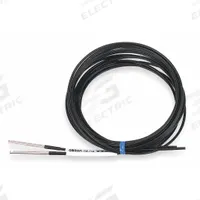 OMRON Fiber Optic Cable: Through-Beam, 7/64 in dia Cylinder Pin, 2 m Cable (MPN E32-T14L). Key specifications — Cable Head Type: 7/64 in dia Cylinder Pin; Compatible Product Type: Fiber Optic Sensors; Product Type: Fiber Optic Cable; Brand: OMRON.