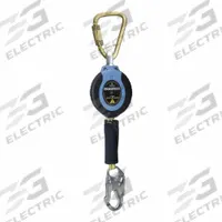 DURATECH Self-Retracting Lifeline: Steel Snap Hook Anchor, Harness Steel Carabiner, 11 ft Line (MPN 82911SC1). Key specifications — Brand: DURATECH; ANSI SRL Type: SRL; ANSI SRL Class (2014): Class B; RFID Equipped: No; Lifeline Material: Kevlar; Sealed: No; Anchorage End Connection Type: Snap Hook; Anchoring Location: Overhead or Waist Level.