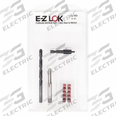 APPROVED VENDOR Self Locking Thread Insert: Thin Wall, #8-32 Int Thrd Sz, 1/4"-28 Ext Thrd Sz - Self-Locking Insert & Installation Tool Kits