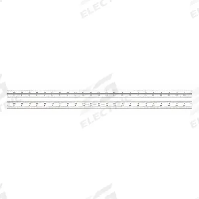 STARRETT Combination Square Blade: Inch/Metric - Machinist Combination Square Blades