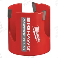 MILWAUKEE Hole Cutter: 2 9/16 in Saw Dia., 3 Teeth, 2 1/8 in Max. Cutting Dp, 5/8"-18 Thread Size (MPN 49-56-9220). Key specifications — attr1098040: 5/8"-18; attr1098049: MILWAUKEE.
