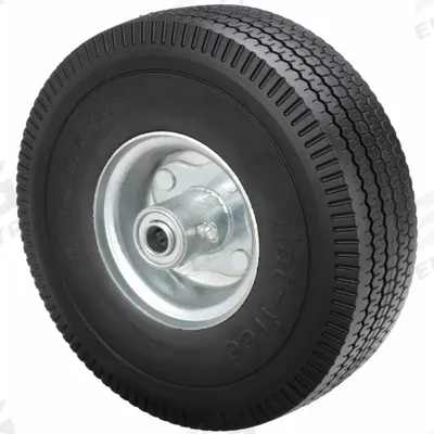 APPROVED VENDOR Flat-Free Wheel: 10 in Wheel Dia., 3 in Wheel Wd, Polyurethane - Flat-Free Polyurethane Foam Wheels
