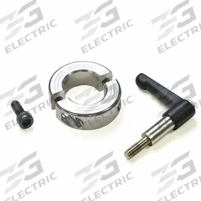 RULAND MANUFACTURING Quick Clamping Shaft Collar: 80 mm Bore Dia, Round, 2024, Aluminum - Aluminum Two-Piece Clamping Lever Shaft Collars