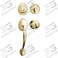 MASTER LOCK Door Lockset: Office Knob Locksets, Brass (MPN HDLBC0603KA4WK). Key specifications — Lockset Style: Biscuit.