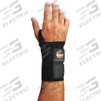 PROFLEX BY ERGODYNE Wrist Support: Right, XL Ergonomic Support Size, Black, Fits Over 8 in (MPN 4010). Key specifications — attr377055: PROFLEX BY ERGODYNE; attr328767: Right; attr328769: Black; attr328770: Over 8 in.
