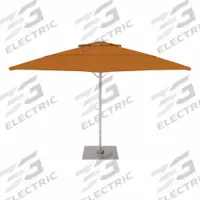CALIFORNIA UMBRELLA Outdoor Umbrella: Sand, Aluminum/Steel, Hand Crank, 125 3/16 in Overall Dia (MPN SOLA118001-6077). Key specifications — Brand: CALIFORNIA UMBRELLA; Canopy Color: Sand; Includes Base: Yes; Includes Lights: No; Opening Mechanism: Hand Crank; Pole Material: Steel.