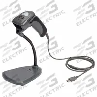 BRADY Barcode Scanner: Hospitality/Industrial/Retail, Corded Barcode Label Scanner, Stand, 176511. Key specifications — Includes: Stand; Scanner Attachments Included: Scanner Base; Scanner Cable Required: Scanner Cable Required; Brand: BRADY; Connection Type: USB; Color: Dark Gray; Image Scan Type: 2D Scanner.