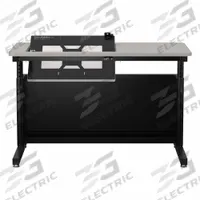VERSADESK Standing Desk: Gray, Wood, 48 in Overall Wd, 24 in Overall Dp, 36 in Max Desktop Ht, Black (MPN RST4824-BG). Key specifications — Frame Color: Black; Frame Material: Steel; Brand: VERSADESK; Desktop Color: Gray; Desktop Material: Wood.