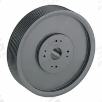 APPROVED VENDOR V-Belt Pulley: 8V4000, 8 Groove, 40 in OD, Bushed Bore, For 8V/8VX Belt Section (MPN 88V4000N). Key specifications — Pulley Industry Number: 8V4000; Pitch Diameter: 40 in (8V); For Belt Section (broad, with similar types): 8V or 8VX.