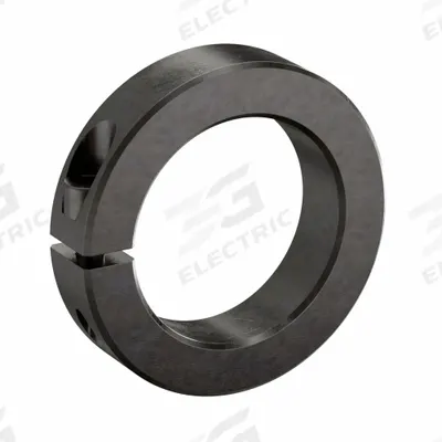 RULAND MANUFACTURING Shaft Collar: 1-Piece, Inch, Round, Clamp-On, 2 3/16 in Bore Dia - Steel Shaft Collars
