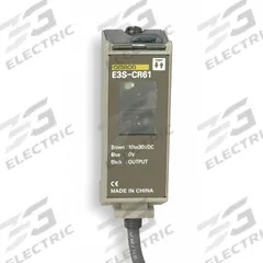 OMRON Photoelectric Sensor: Non-Terminated Cable, 10-30V DC, NPN and PNP (MPN E3S-CD12). Key specifications — Brand: OMRON; Electrical Connection: Bare Wire; Manufacturer Part Number: E3S-CD12; Body Material: Zinc; DC Supply Voltage Rating: 10-30V DC; NEMA Enclosure Rating: 6P; Series: E3S-C; Electrical Installation Type: Prewired Cable.