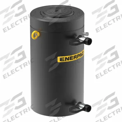 ENERPAC Cylinder: Double Acting, 250 ton Nominal Capacity, 12 in Nominal Stroke Lg - High Cycle Rams