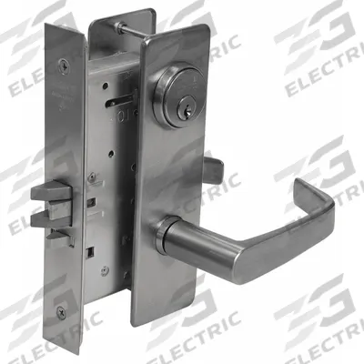 CORBIN RUSSWIN Door Lockset: Classroom Security Lever Locksets, Chrome